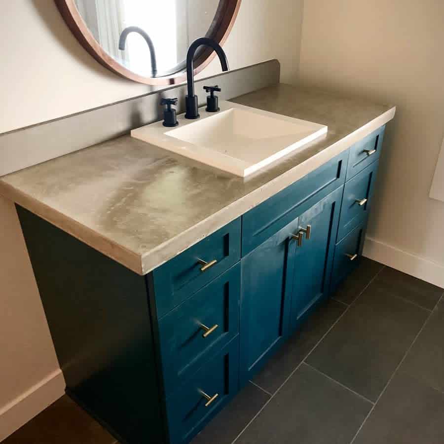 Concrete countertop
