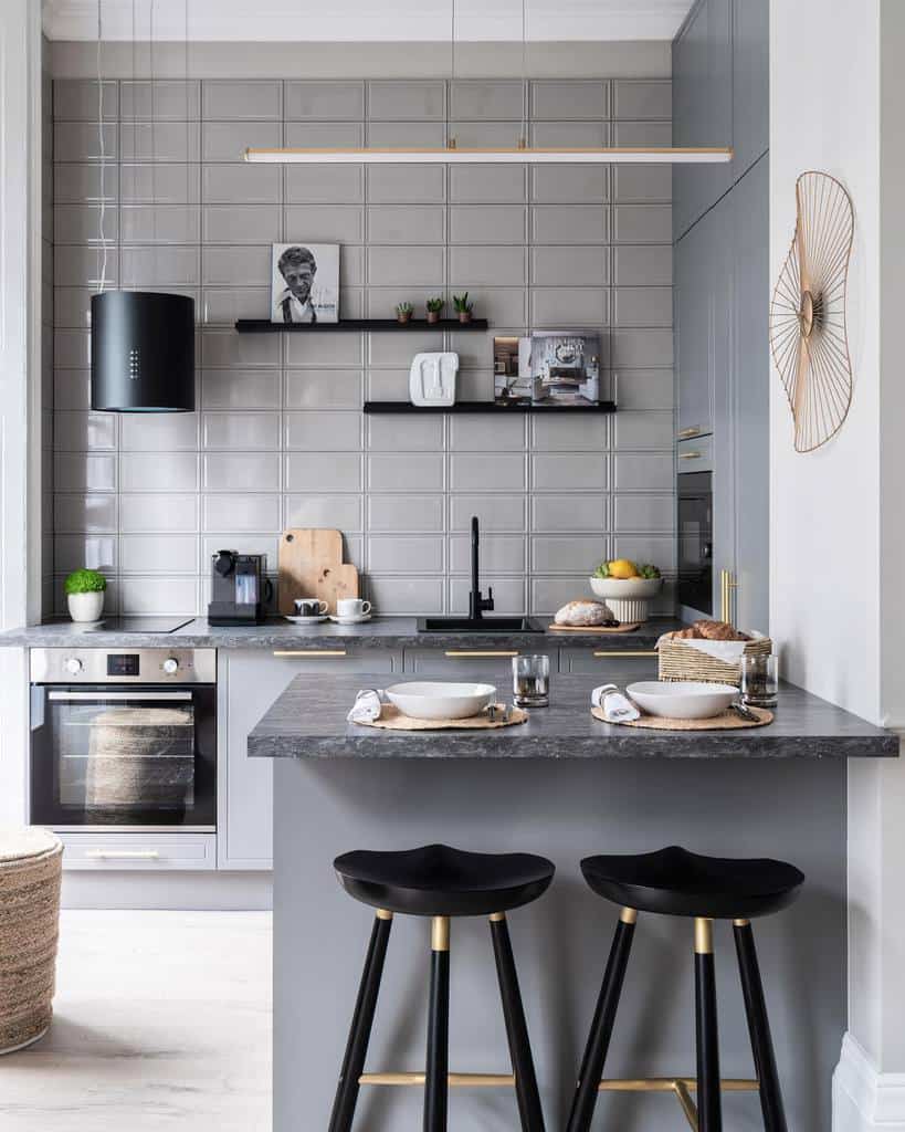 Floating kitchen shelf ideas