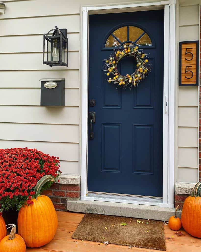 Front door house number ideas 