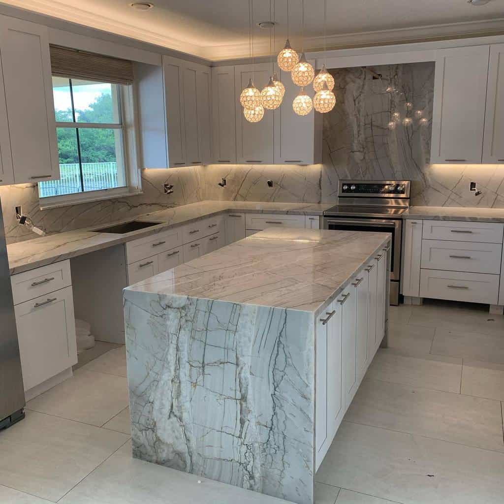 Marble countertop