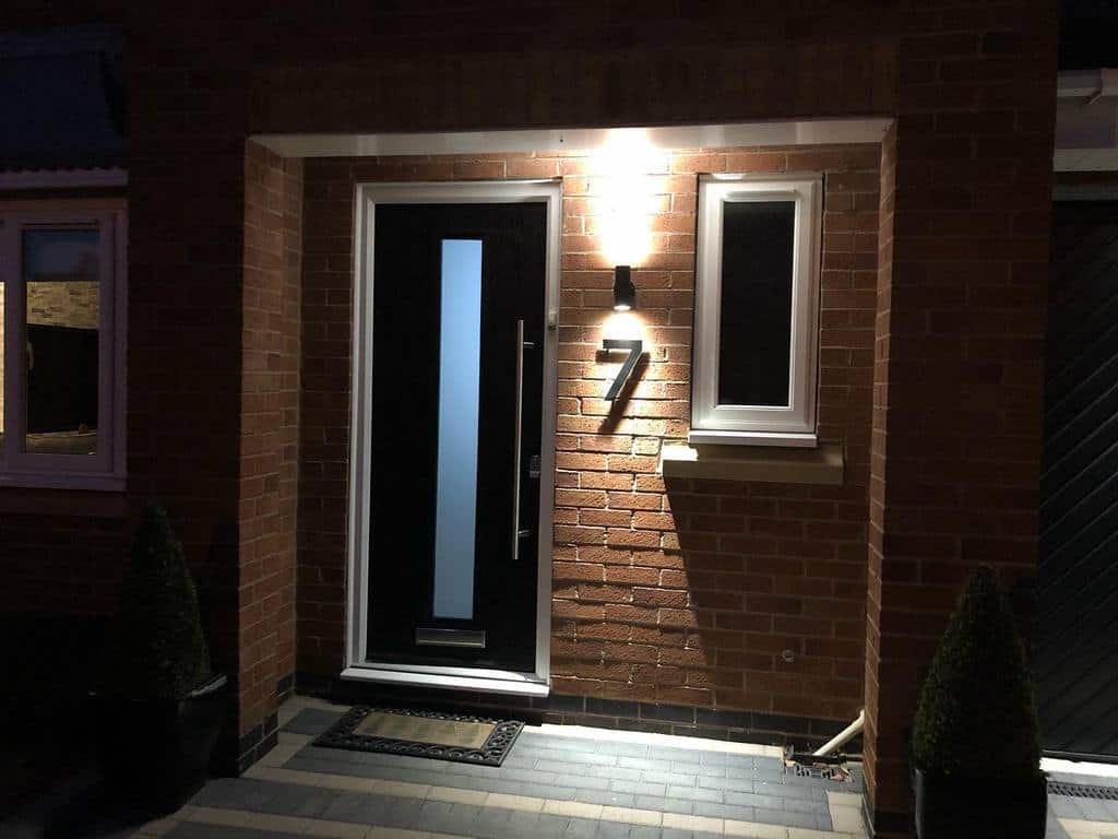 Illuminated house number ideas