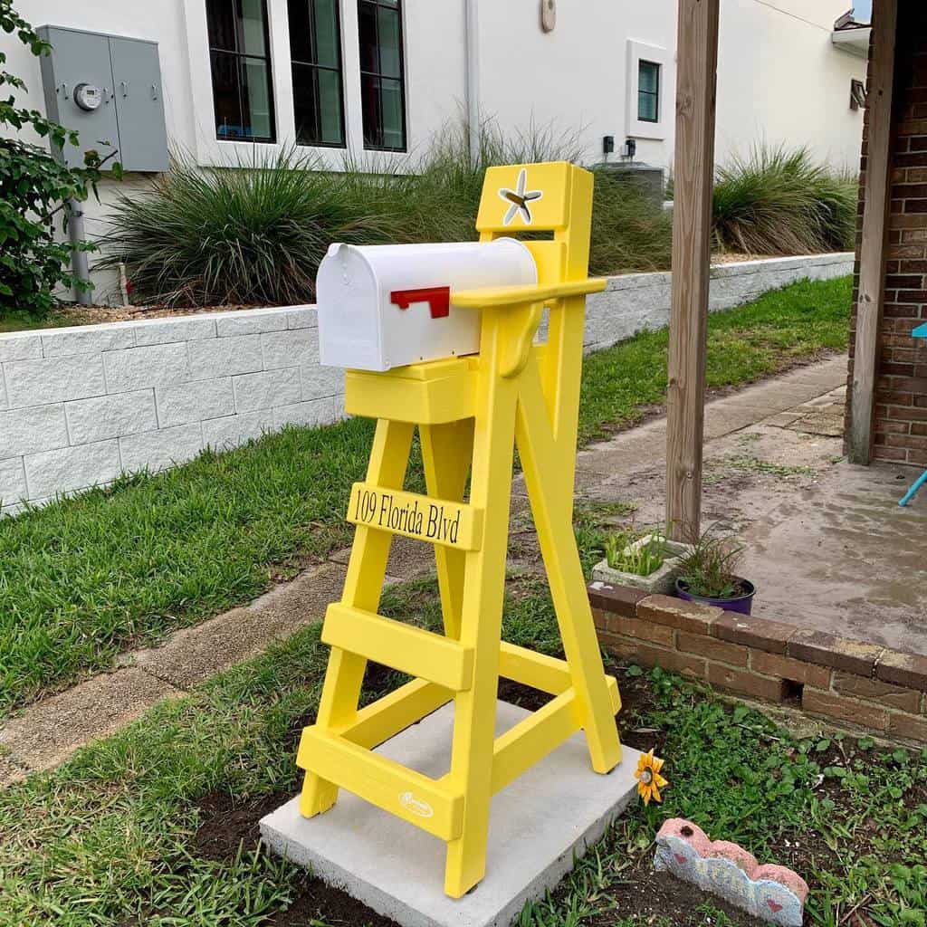 Mailbox house number ideas 