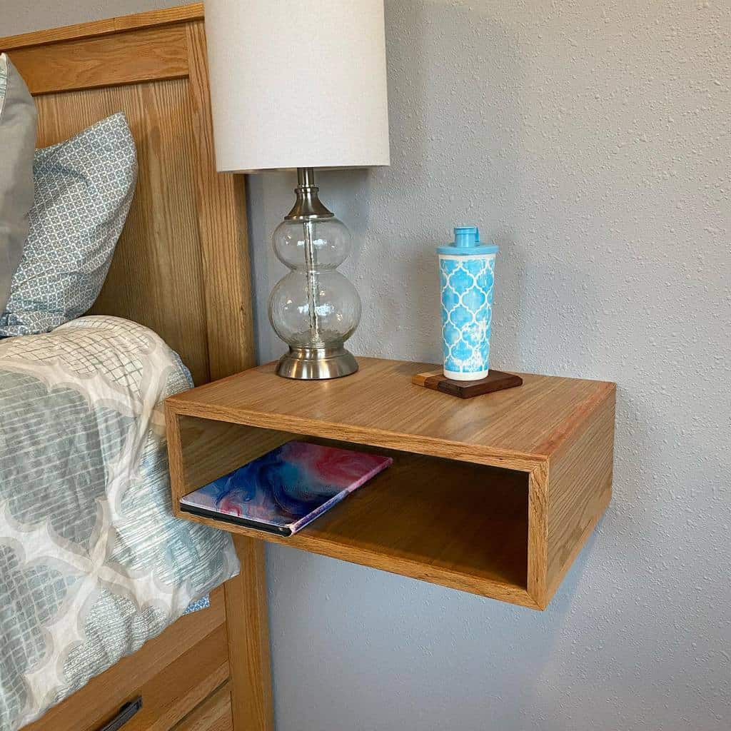 Wall mounted night stand