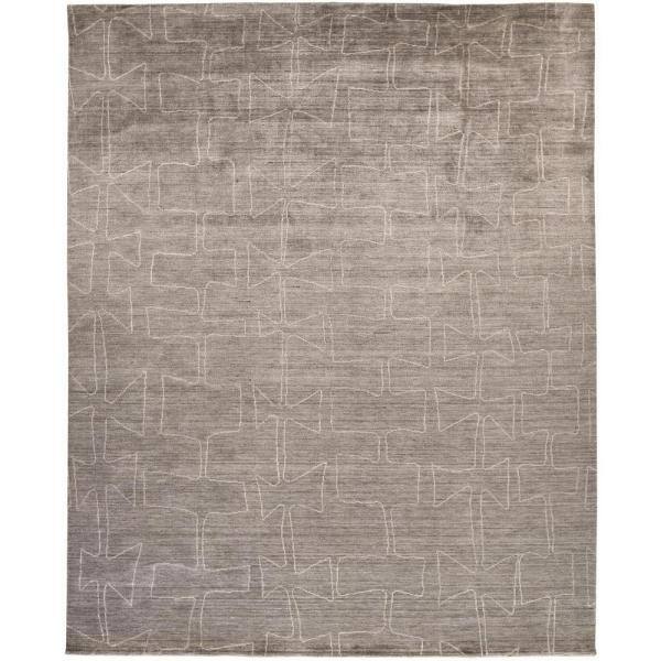 Miska Abstract Jute Area Rug