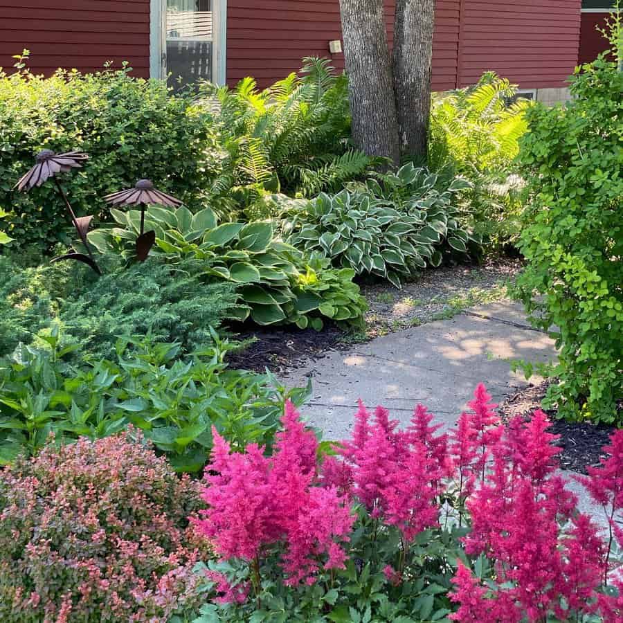 Landscape around the walk path