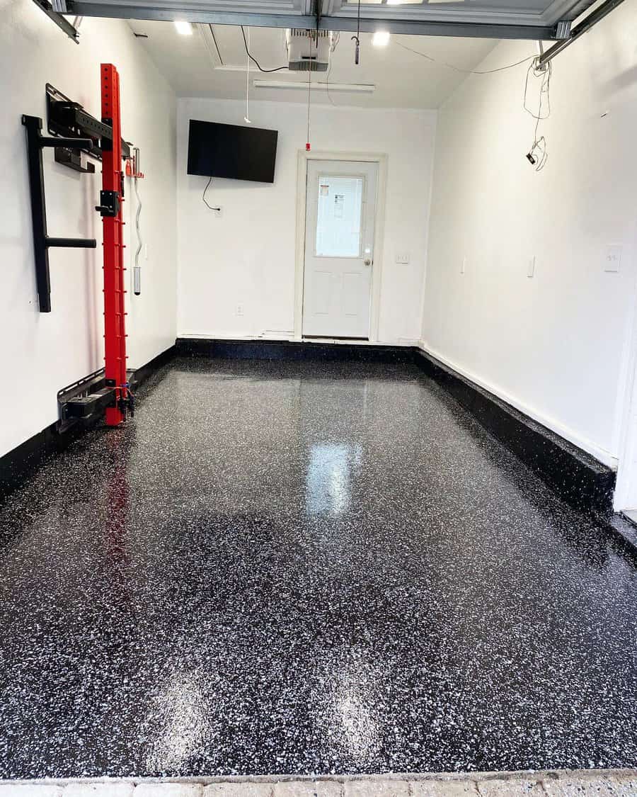 Garage epoxy floor