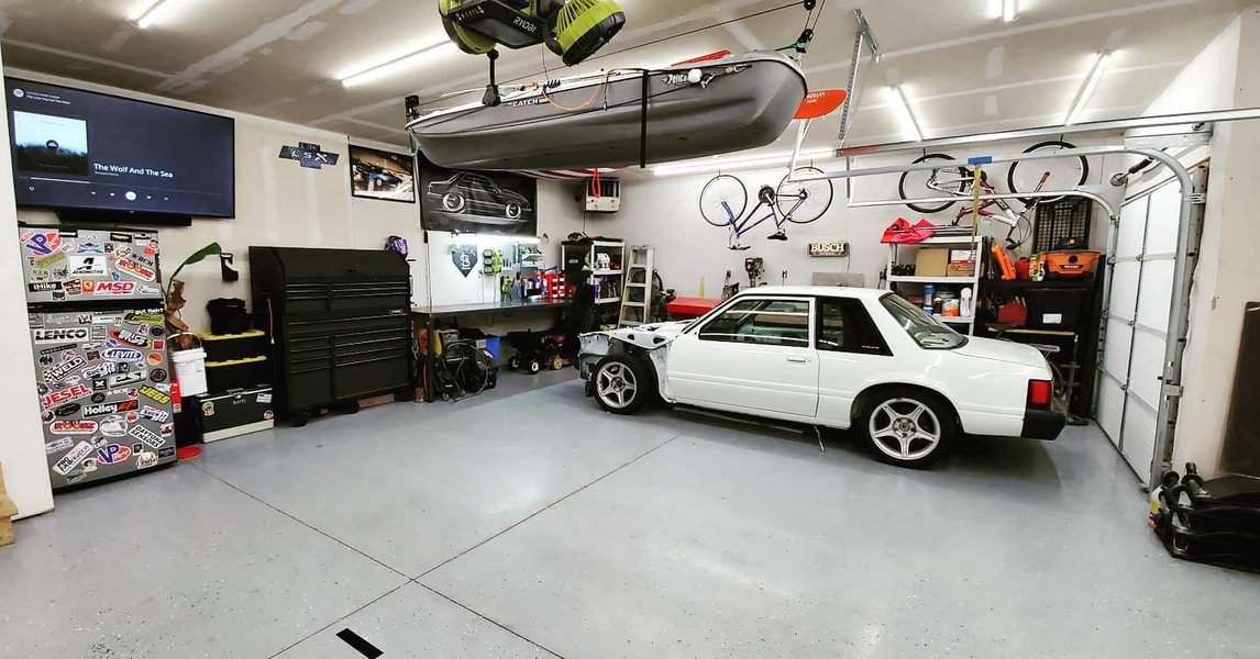 Drywall garage ceiling