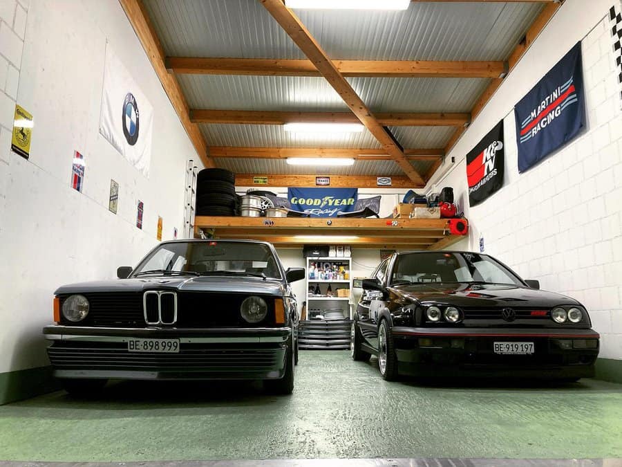 Corrugated metal garage ceiling ideas