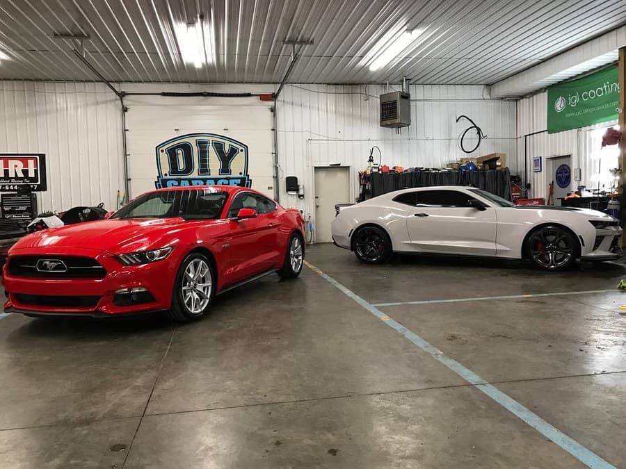 Corrugated metal garage ceiling ideas
