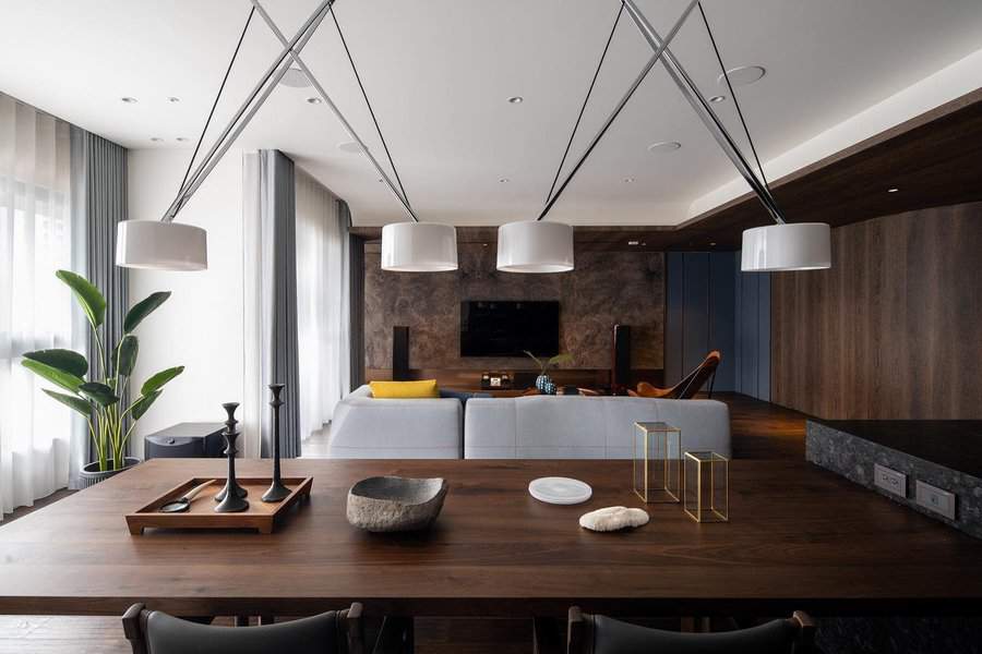 Modern hanging light