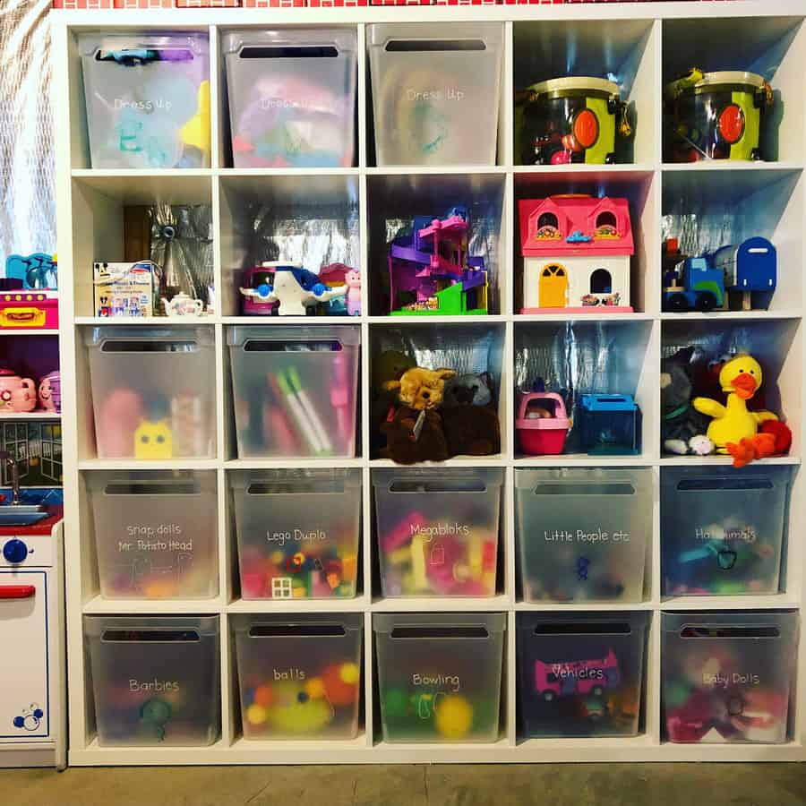 Toy basement storage