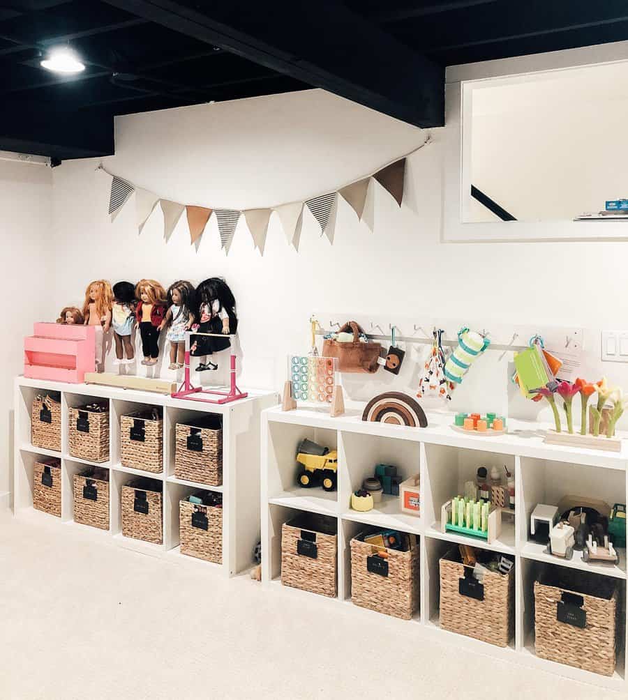 Toy basement storage