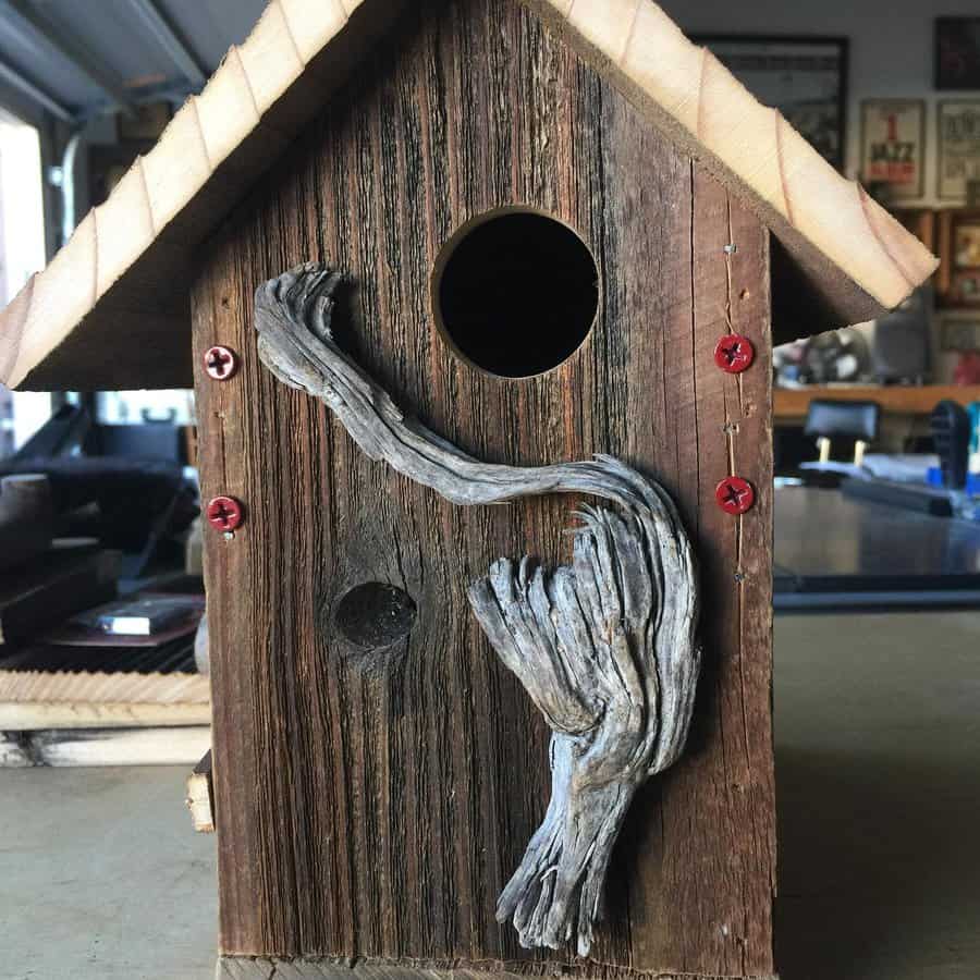 Rustic birdhouse