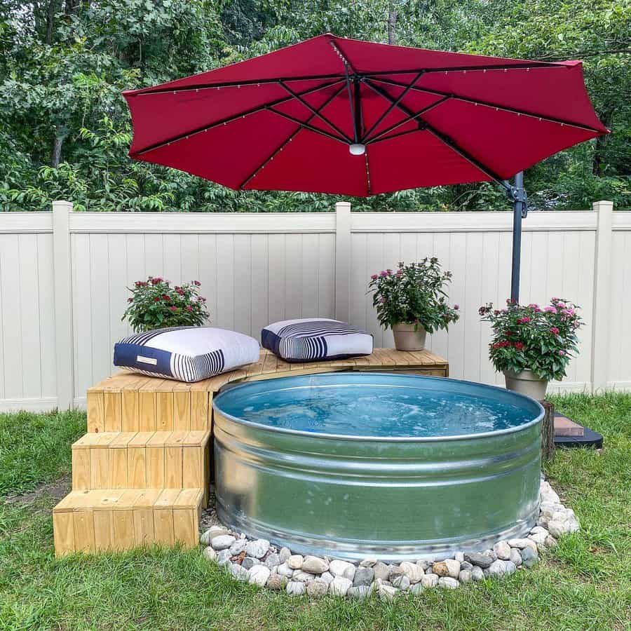 Stock Tank Above Ground Pool Ideas fitforasuitcase