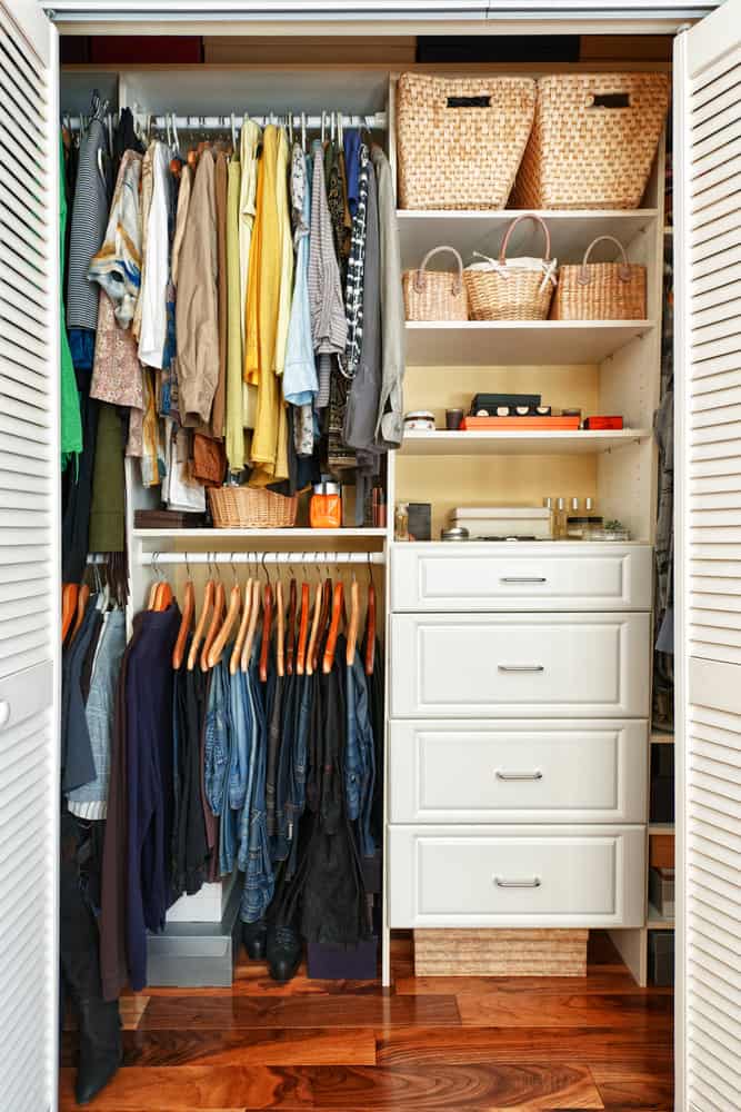 Boutique inspired closet
